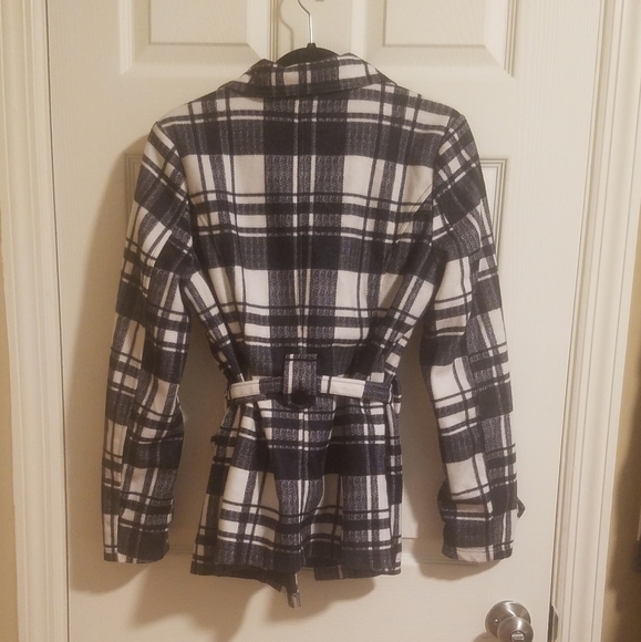 Jou Jou Dark Blue and White Jacket - Picture 3 of 7